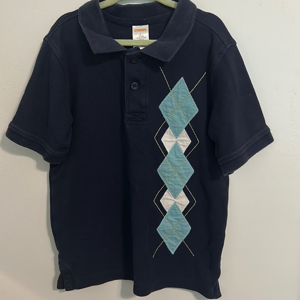 Size 6 Gymboree boys polo shirt